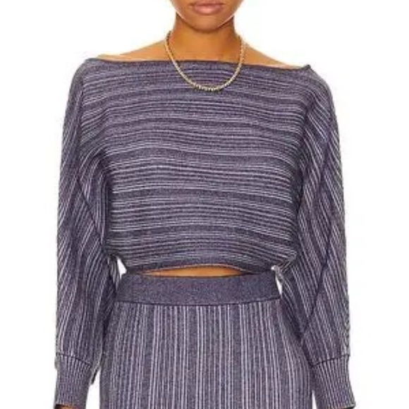 MISA Los Angeles Nia Top in Nightshade, XS - NWT - Picture 1 of 9